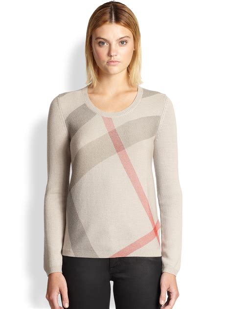 burberry sweater women's